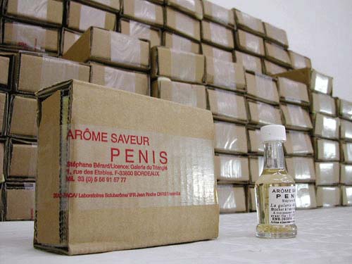Arôme pénis pour préservatif
